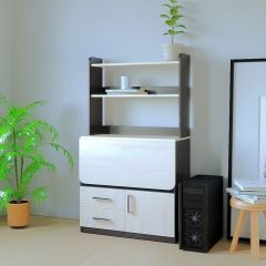 Компьютерный стол СП-1 (Венге/Дуб молочный) в Режи - rezh.mebel24.online | фото 4