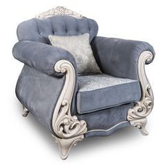 Комплект мягкой мебели Афина (серый глянец) в Режи - rezh.mebel24.online | фото 2