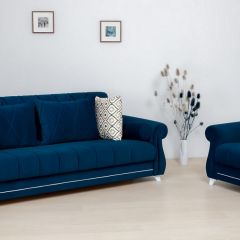 Комплект Роуз ТД 410 диван-кровать + кресло + комплект подушек в Режи - rezh.mebel24.online | фото