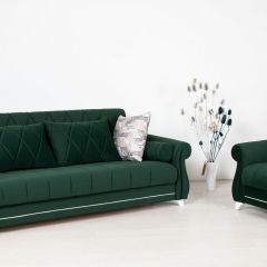 Комплект Роуз ТД 411 диван-кровать + кресло + комплект подушек в Режи - rezh.mebel24.online | фото 1