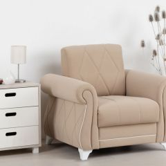 Комплект Роуз ТД 412 диван-кровать + кресло + комплект подушек в Режи - rezh.mebel24.online | фото 2
