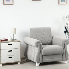 Комплект Роуз ТД 414 диван-кровать + кресло + комплект подушек в Режи - rezh.mebel24.online | фото 2