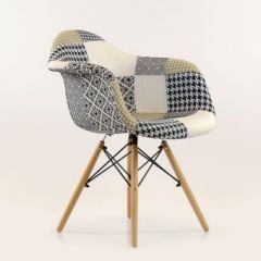 Кресло Barneo N-14 Patchwork трехцветный в Режи - rezh.mebel24.online | фото 5