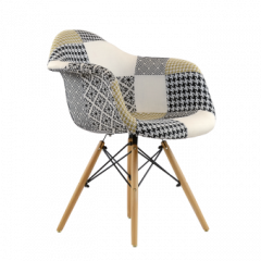 Кресло Barneo N-14 Patchwork трехцветный в Режи - rezh.mebel24.online | фото