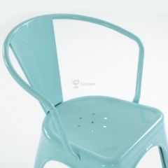 Кресло Barneo N-239 Tolix (RAL6027 бирюзовый) в Режи - rezh.mebel24.online | фото 4