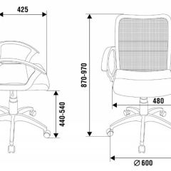 Кресло Бюрократ CH-590SL/BLACK в Режи - rezh.mebel24.online | фото 4