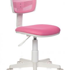 Кресло детское Бюрократ CH-W299/PK/TW-13A розовый в Режи - rezh.mebel24.online | фото