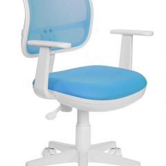 Кресло детское Бюрократ CH-W797/LB/TW-55 голубой в Режи - rezh.mebel24.online | фото