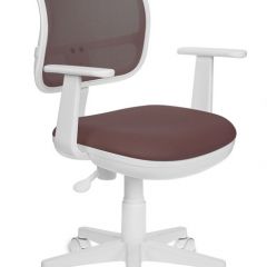 Кресло детское Бюрократ CH-W797/BR/TW-14C коричневый в Режи - rezh.mebel24.online | фото