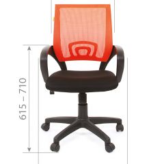 Кресло для оператора CHAIRMAN 696 black (ткань TW-11/сетка TW-05) в Режи - rezh.mebel24.online | фото 4