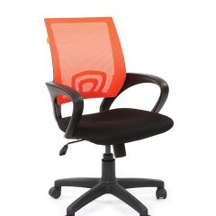 Кресло для оператора CHAIRMAN 696 black (ткань TW-11/сетка TW-66) в Режи - rezh.mebel24.online | фото 1