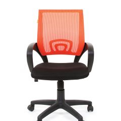 Кресло для оператора CHAIRMAN 696 black (ткань TW-11/сетка TW-66) в Режи - rezh.mebel24.online | фото 2