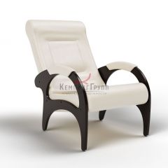 Кресло для отдыха Римини 19-К-КР (экокожа/венге) КРЕМ в Режи - rezh.mebel24.online | фото