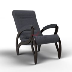 Кресло для отдыха Зельден 20-Т-ГР (тканьвенге) ГРАФИТ в Режи - rezh.mebel24.online | фото