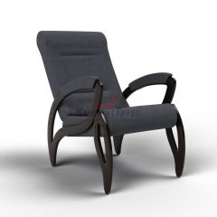 Кресло для отдыха Зельден 20-Т-ГР (тканьвенге) ГРАФИТ в Режи - rezh.mebel24.online | фото 1