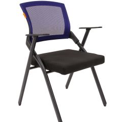 Кресло для посетителей CHAIRMAN NEXX (ткань стандарт черный/сетка DW-61) в Режи - rezh.mebel24.online | фото