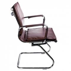 Кресло для посетителя Бюрократ CH-993-Low-V/Brown коричневый в Режи - rezh.mebel24.online | фото 2