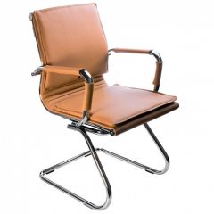 Кресло для посетителя Бюрократ CH-993-Low-V/Camel светло-коричневый в Режи - rezh.mebel24.online | фото 1