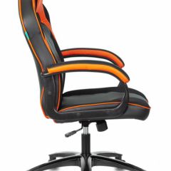 Кресло игровое Бюрократ VIKING 2 AERO ORANGE черный/оранжевый в Режи - rezh.mebel24.online | фото 3