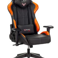 Кресло игровое Бюрократ VIKING 5 AERO ORANGE черный/оранжевый в Режи - rezh.mebel24.online | фото