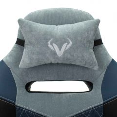 Кресло игровое Бюрократ VIKING 6 KNIGHT BL FABRIC синий в Режи - rezh.mebel24.online | фото 7