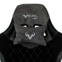 Кресло игровое Бюрократ VIKING 7 KNIGHT B FABRIC черный в Режи - rezh.mebel24.online | фото 7