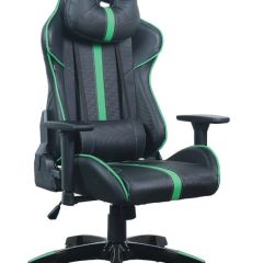 Кресло компьютерное BRABIX "GT Carbon GM-120" (черное/зеленое) 531929 в Режи - rezh.mebel24.online | фото