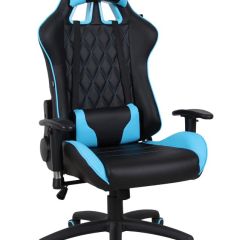 Кресло компьютерное BRABIX "GT Master GM-110" (черное/голубое) 531928 в Режи - rezh.mebel24.online | фото