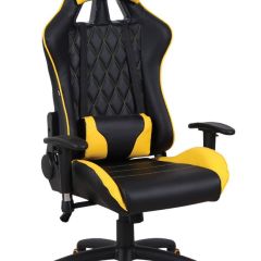 Кресло компьютерное BRABIX "GT Master GM-110" (черное/желтое) 531927 в Режи - rezh.mebel24.online | фото