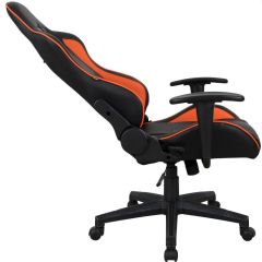 Кресло компьютерное BRABIX "GT Racer GM-100" (черное/оранжевое) 531925 в Режи - rezh.mebel24.online | фото 4