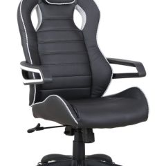 Кресло компьютерное BRABIX "Techno Pro GM-003" (черное/серое, вставки серые) 531814 в Режи - rezh.mebel24.online | фото