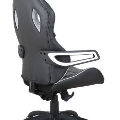 Кресло компьютерное BRABIX "Techno Pro GM-003" (черное/серое, вставки серые) 531814 в Режи - rezh.mebel24.online | фото 4