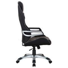 Кресло компьютерное BRABIX Techno GM-002 (ткань) черное/серое, вставки белые (531815) в Режи - rezh.mebel24.online | фото 4