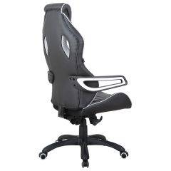 Кресло компьютерное BRABIX Techno Pro GM-003 (экокожа черное/серое, вставки серые) 531814 в Режи - rezh.mebel24.online | фото 7