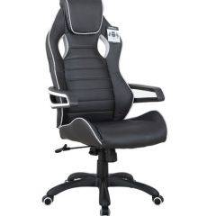 Кресло компьютерное BRABIX Techno Pro GM-003 (экокожа черное/серое, вставки серые) 531814 в Режи - rezh.mebel24.online | фото 2