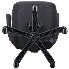 Кресло компьютерное BRABIX Techno Pro GM-003 (ткань черное/серое, вставки оранжевые) 531813 в Режи - rezh.mebel24.online | фото 9