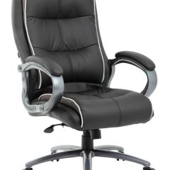 Кресло офисное BRABIX PREMIUM "Strong HD-009" (экокожа черная, ткань серая) 531945 в Режи - rezh.mebel24.online | фото