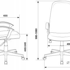 Кресло руководителя Бюрократ CH-808LT/#B черный 3C11 в Режи - rezh.mebel24.online | фото 4