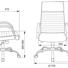 Кресло руководителя Бюрократ T-8010N/SL/BLACK в Режи - rezh.mebel24.online | фото 4