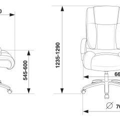 Кресло руководителя Бюрократ T-9925SL/BLACK в Режи - rezh.mebel24.online | фото 4