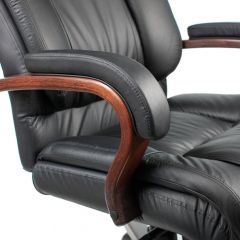 Кресло руководителя Бюрократ T-9925WALNUT/BLACK в Режи - rezh.mebel24.online | фото 4