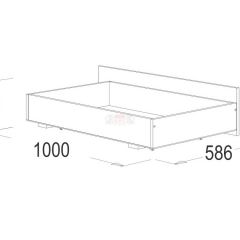 Кровать 1.2 каркас с ладе + спинка головная + 2 ящика Ольга-14 в Режи - rezh.mebel24.online | фото 4