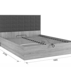 НИКОЛЬ Кровать 1.6 с ПМ в Режи - rezh.mebel24.online | фото 3