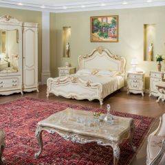 Кровать 1600 Мона Лиза (крем) в Режи - rezh.mebel24.online | фото 5