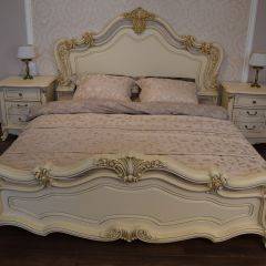 Кровать 1800 Мона Лиза (крем) в Режи - rezh.mebel24.online | фото 5