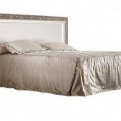 Кровать 2-х спальная (1,8 м) Тиффани штрих-лак/серебро с подъемным механизмом (ТФКР180-1[3]) в Режи - rezh.mebel24.online | фото