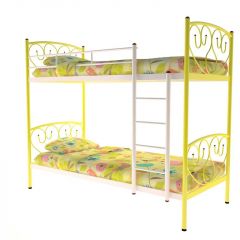 Кровать 2-х ярусная Злата 800*2000 (МилСон) в Режи - rezh.mebel24.online | фото 2