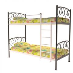 Кровать 2-х ярусная Злата 800*2000 (МилСон) в Режи - rezh.mebel24.online | фото 6