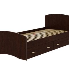 Кровать-6 одинарная с 2-мя ящиками (800*2000) в Режи - rezh.mebel24.online | фото 3