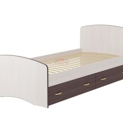Кровать-6 одинарная с 2-мя ящиками (800*2000) в Режи - rezh.mebel24.online | фото 6